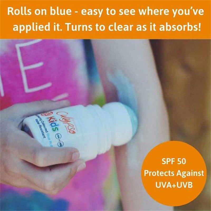 Kids Roll On SPF 50 Sunscreen by Calypso
