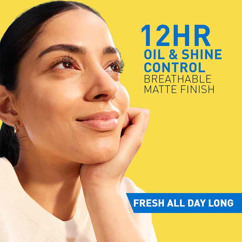 Invisible Dry Touch Mattifying Fluid Face Sunscreen SPF 50 50ml by CeraVe