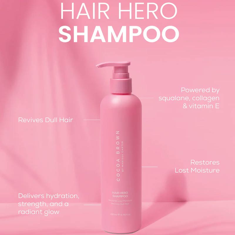 Hair Hero Shampoo by Cocoa Brown