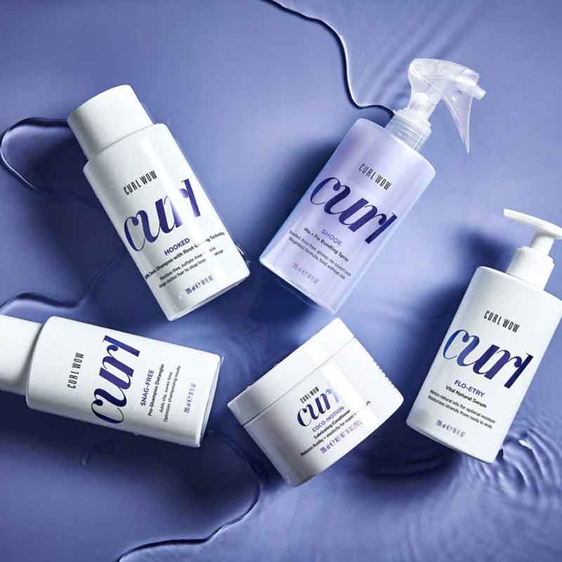 Curl Wow Shook Mix + Fix Bundling Refresher Spray For Curly Hair by Color Wow