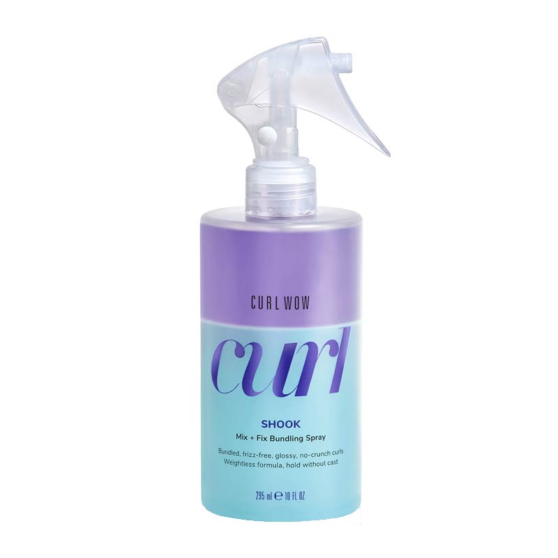 Curl Wow Shook Mix + Fix Bundling Refresher Spray For Curly Hair by Color Wow