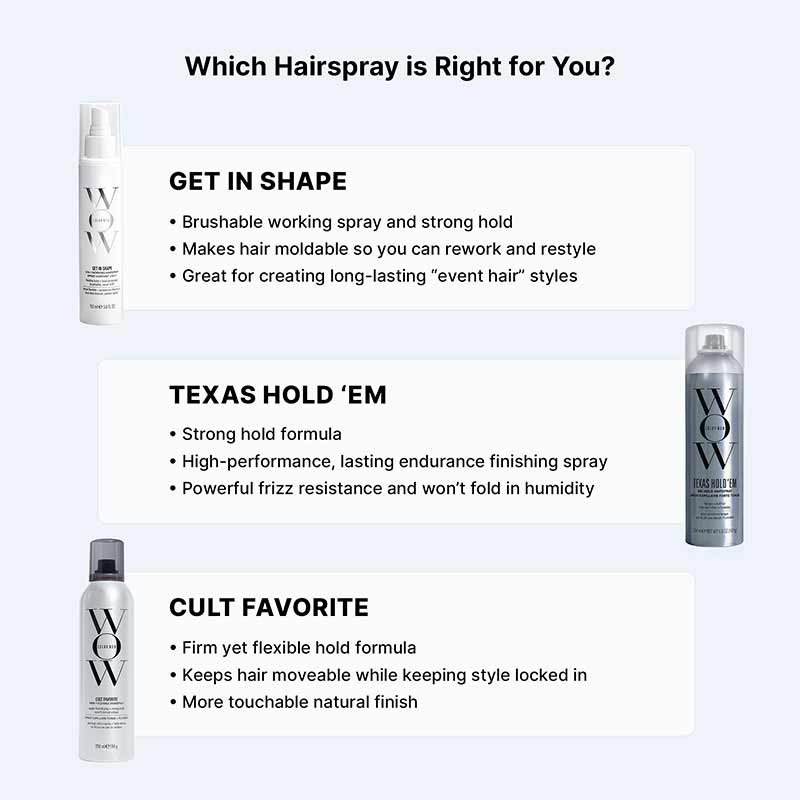 Get In Shape 2-In-1 Working Hair Spray by Color Wow