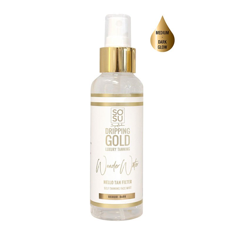 Wonder Water Self Tanning Face Mist 100ml by Dripping Gold