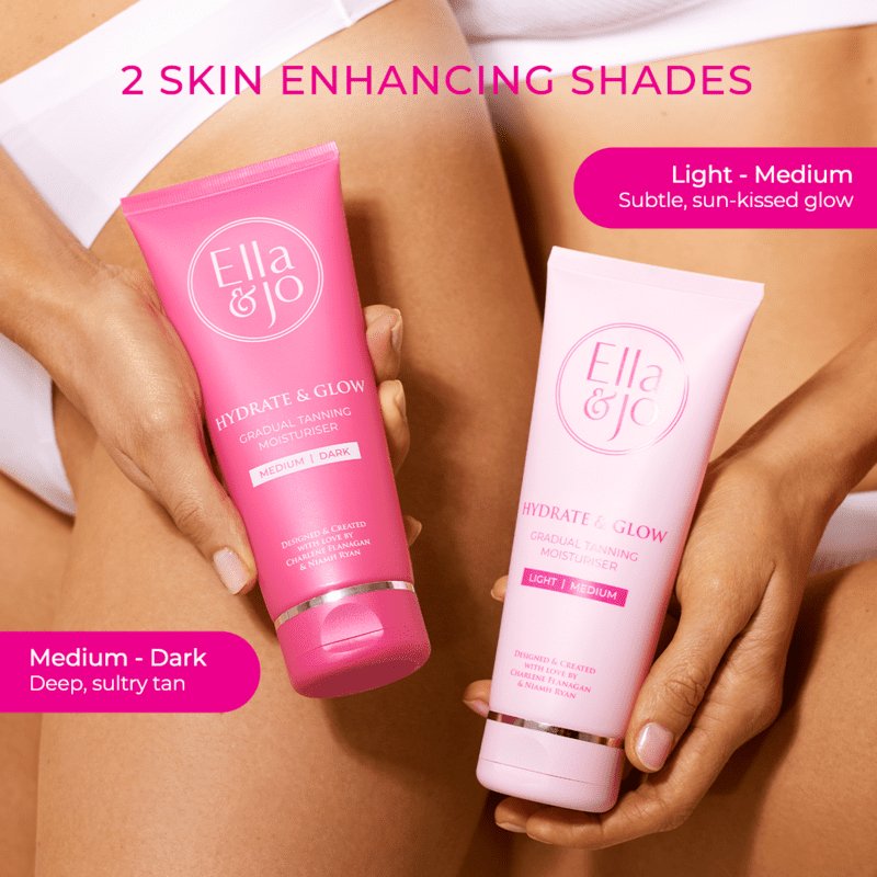 Hydrate & Glow Gradual Tanning Moisturiser by Ella & Jo