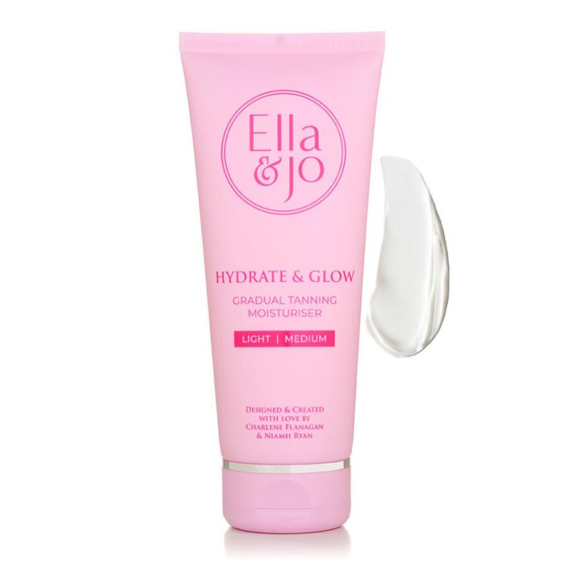 Hydrate & Glow Gradual Tanning Moisturiser by Ella & Jo