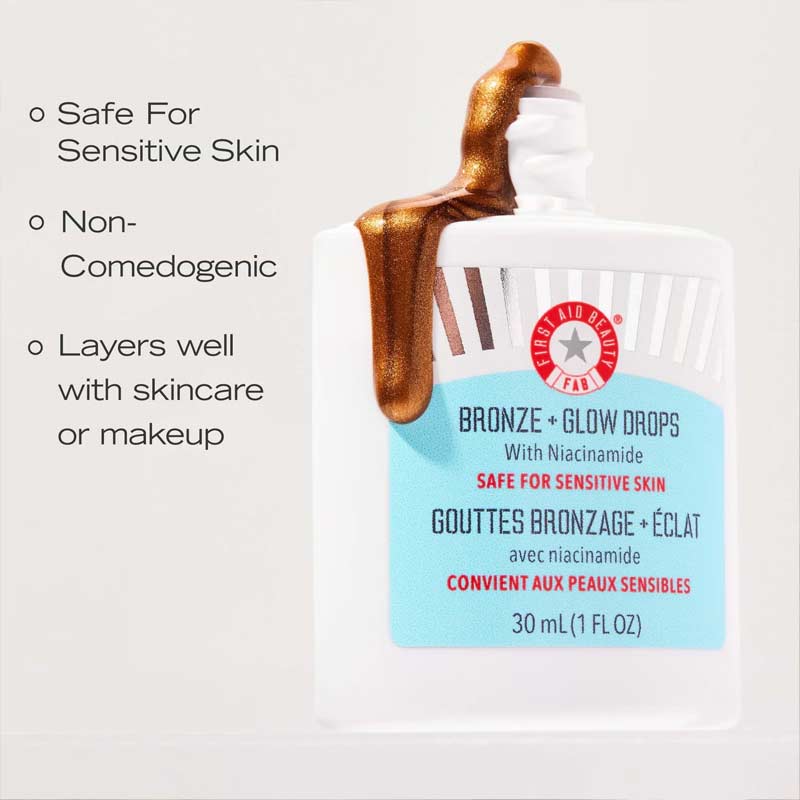 Bronze + Glow Drops with Niacinamide by First Aid Beauty
