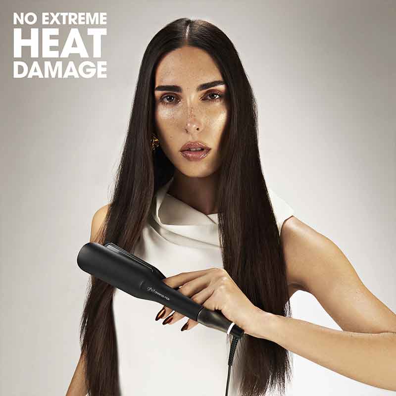 Chronos Max Professional HD Motion-Responsive Wide Plate Hair Straightener by ghd