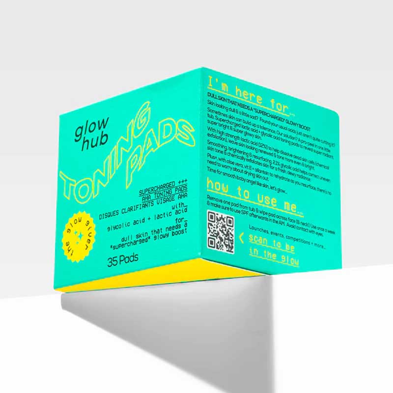 The Glow Giver AHA Toning Pads