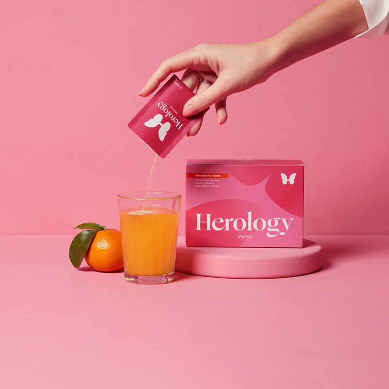 Meno Orange Flavour Supplement by Herology