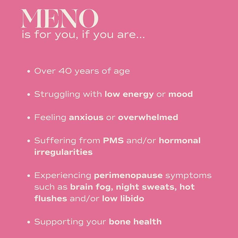 Meno Orange Flavour Supplement by Herology