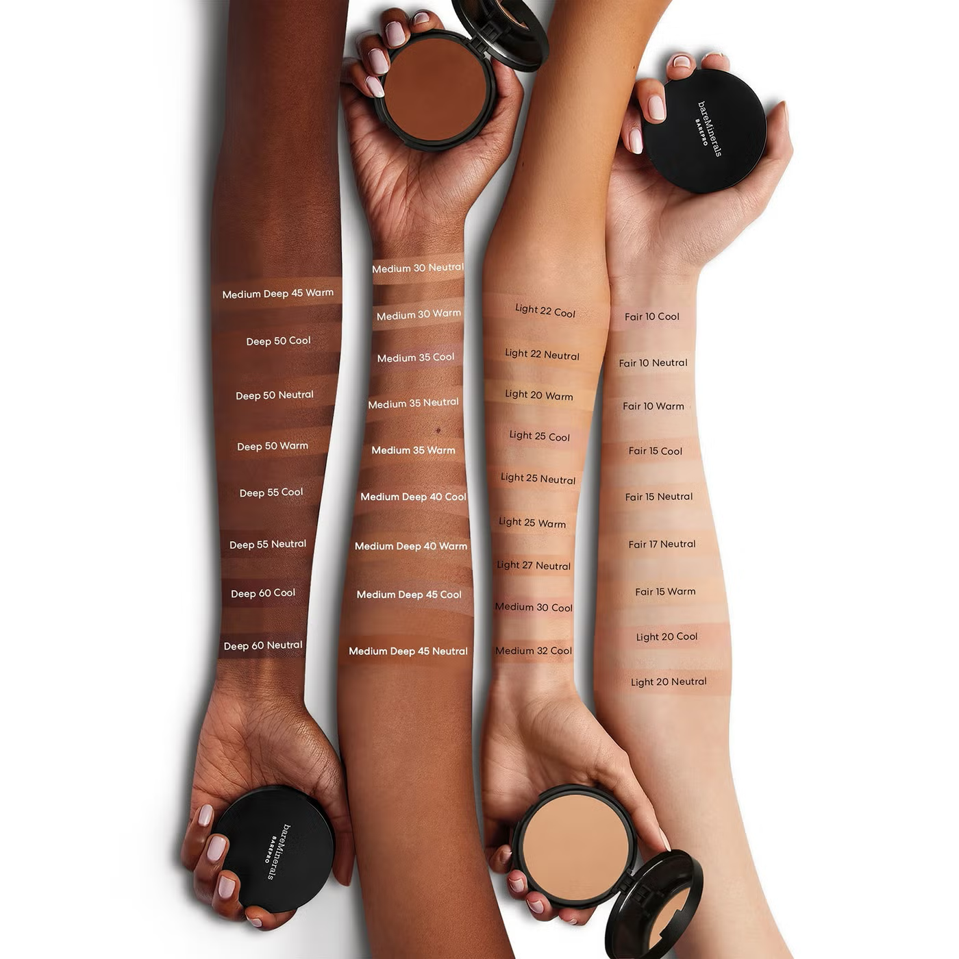 bareMinerals BAREPRO 24HR Skin-Perfecting Powder Foundation (Various Shades)