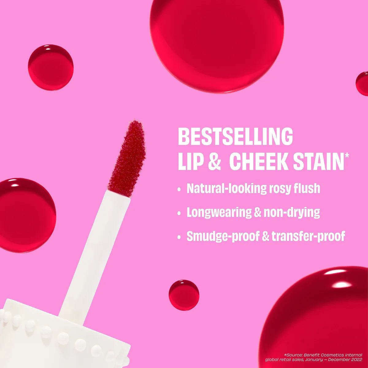 Bene Tint Rose Tinted Lip & Cheek Stain 10ml