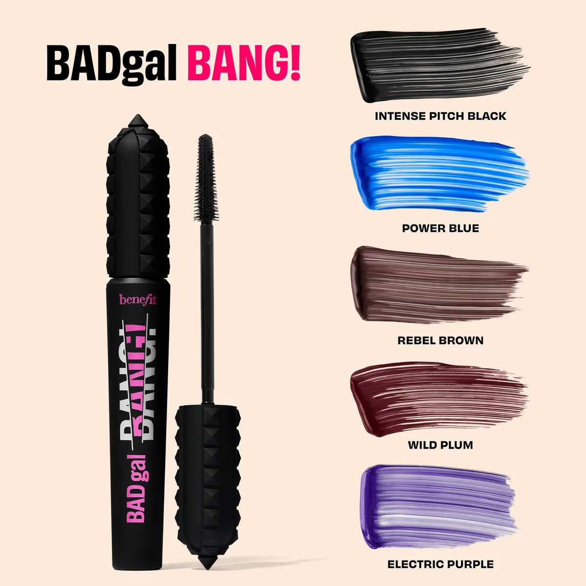 BADgal Bang Volumising Mascara Electric Purple 8.5g