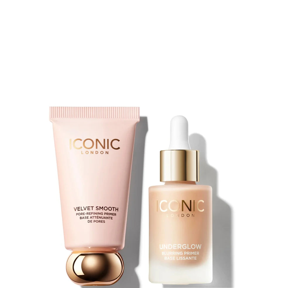 ICONIC London Underglow Primer and Velvet Smooth Primer Duo