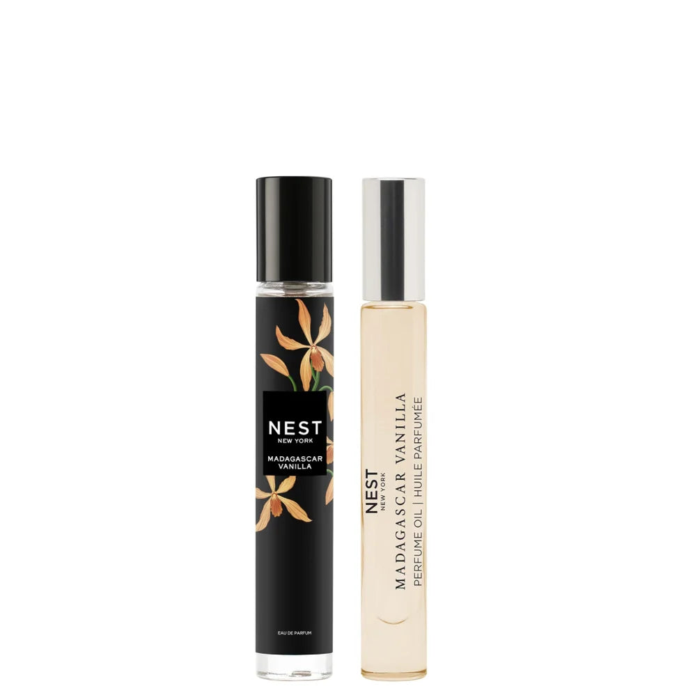 NEST New York Madagascar Vanilla Perfume Oil 6ml and Travel Spray 8ml