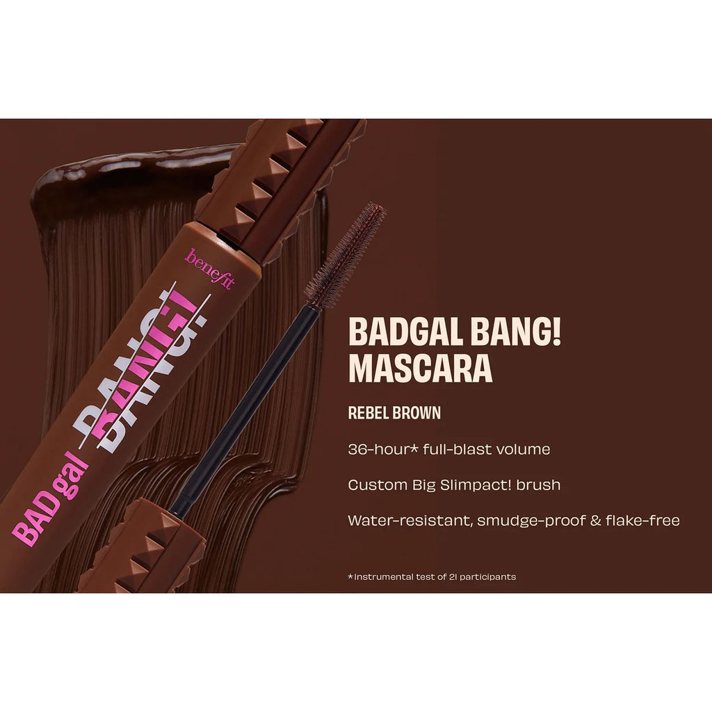 BADgal BANG! Volumising Mascara Rebel Brown 8.5g