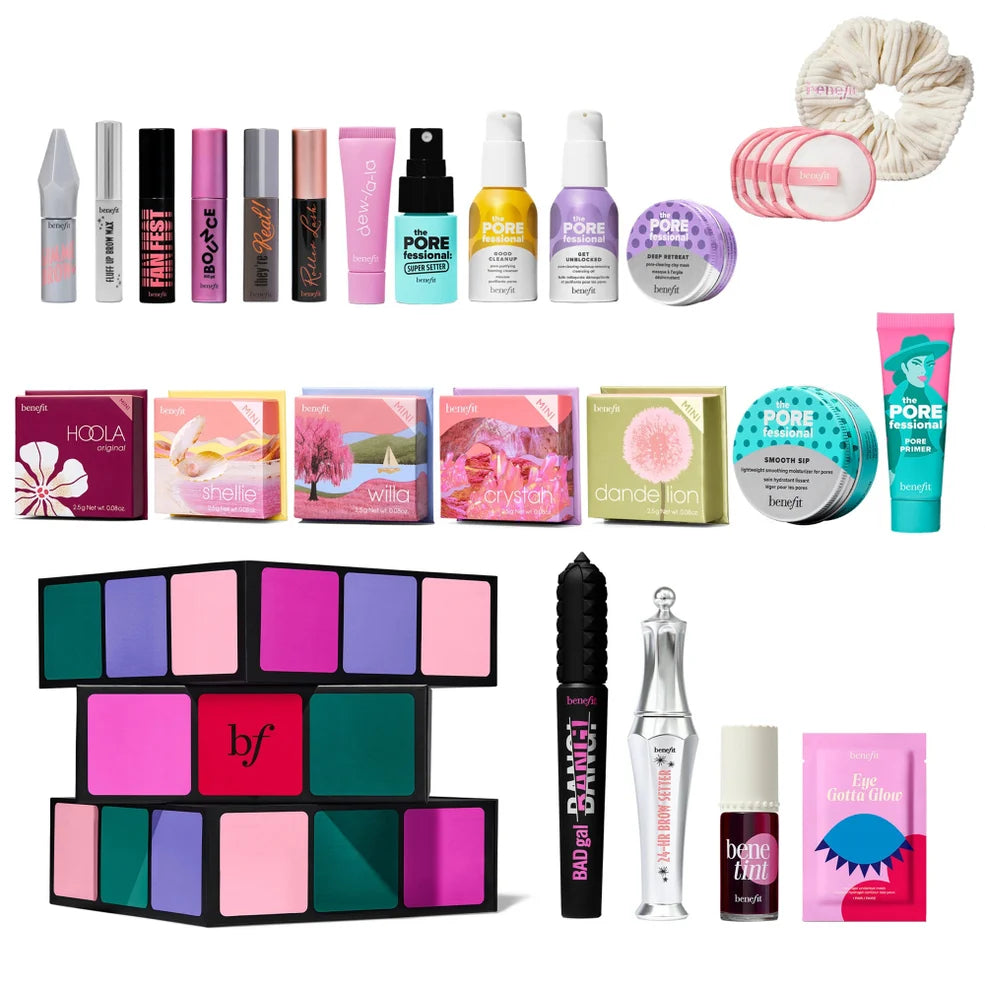 benefit Glam Cube 24 day Christmas Beauty Advent Calendar