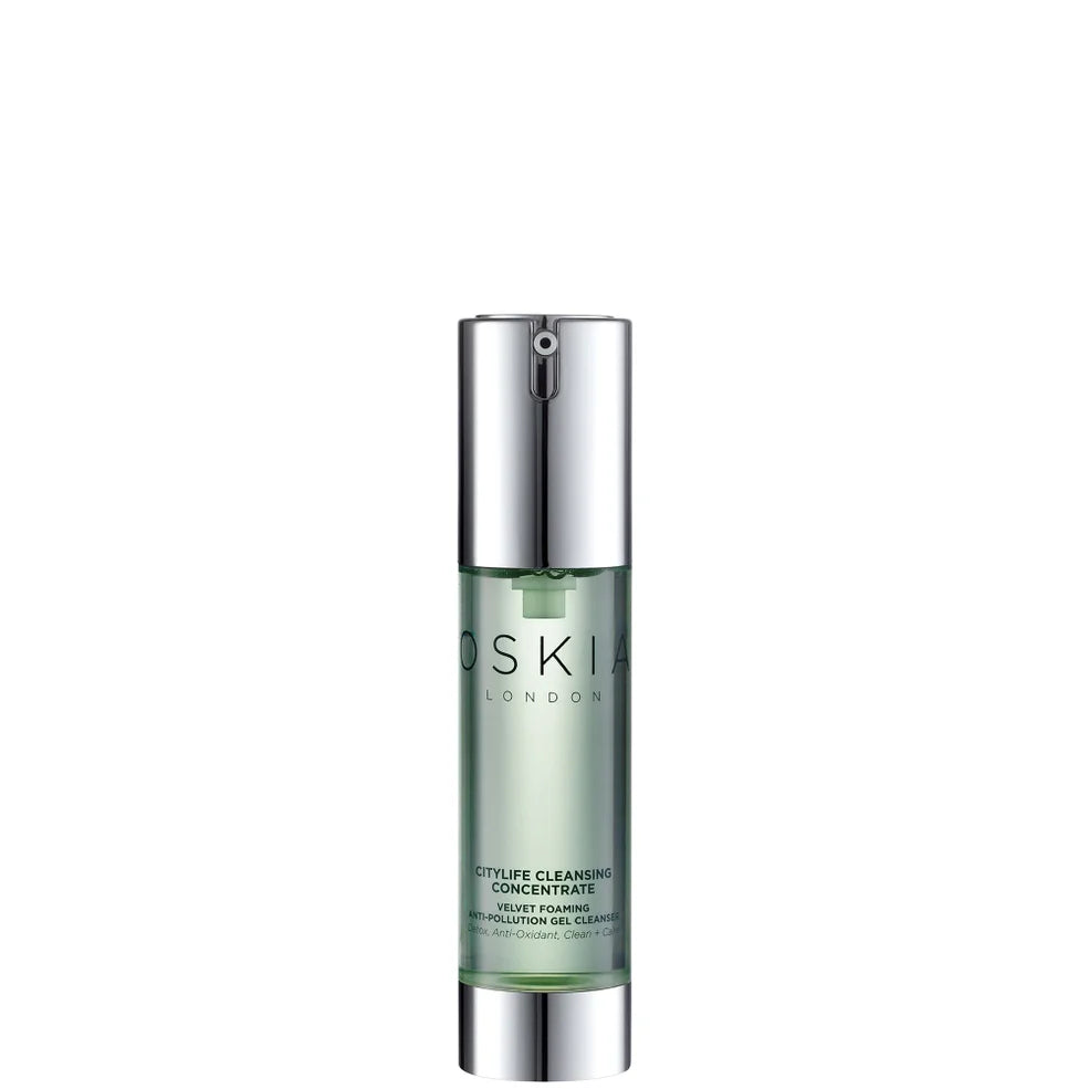 Oskia Citylife Cleansing Concentrate Velvet Foaming Anti-Pollution Gel Cleanser 40ml