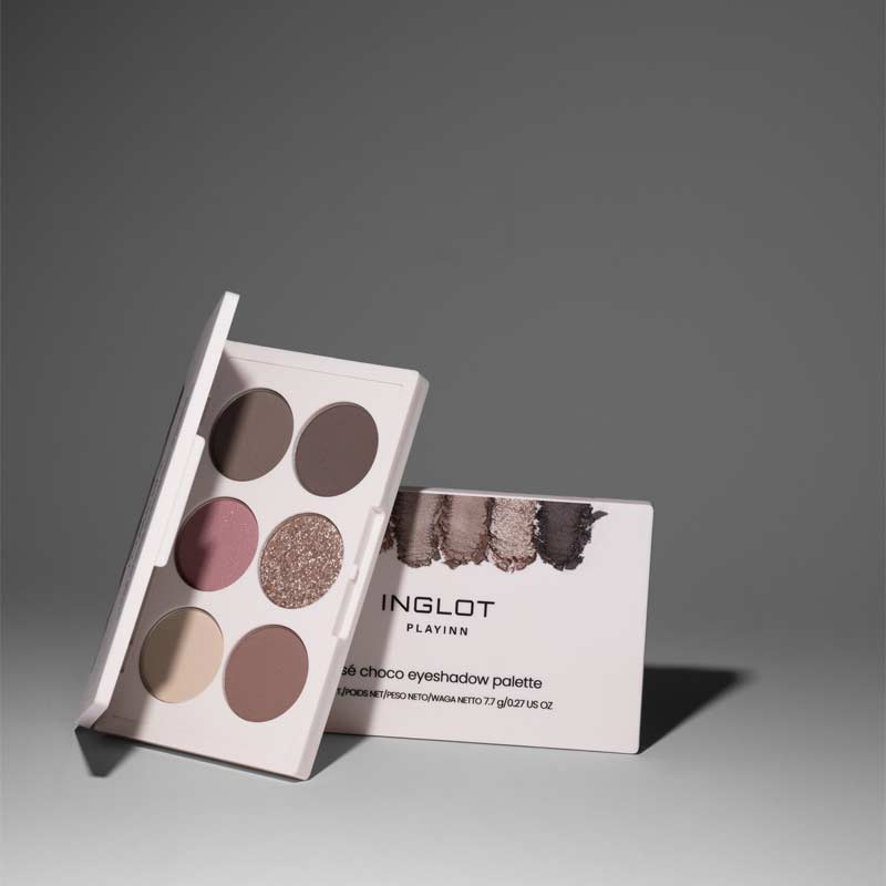 Playinn Rosé Choco Eyeshadow Palette by Inglot