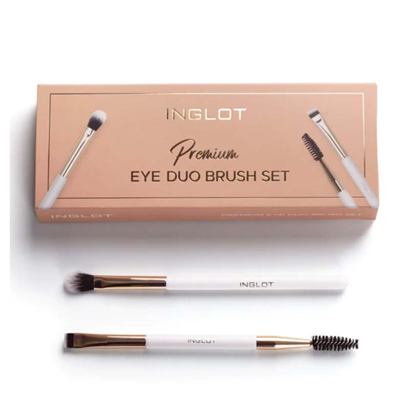 Premium Eye Duo Brush Set by Inglot