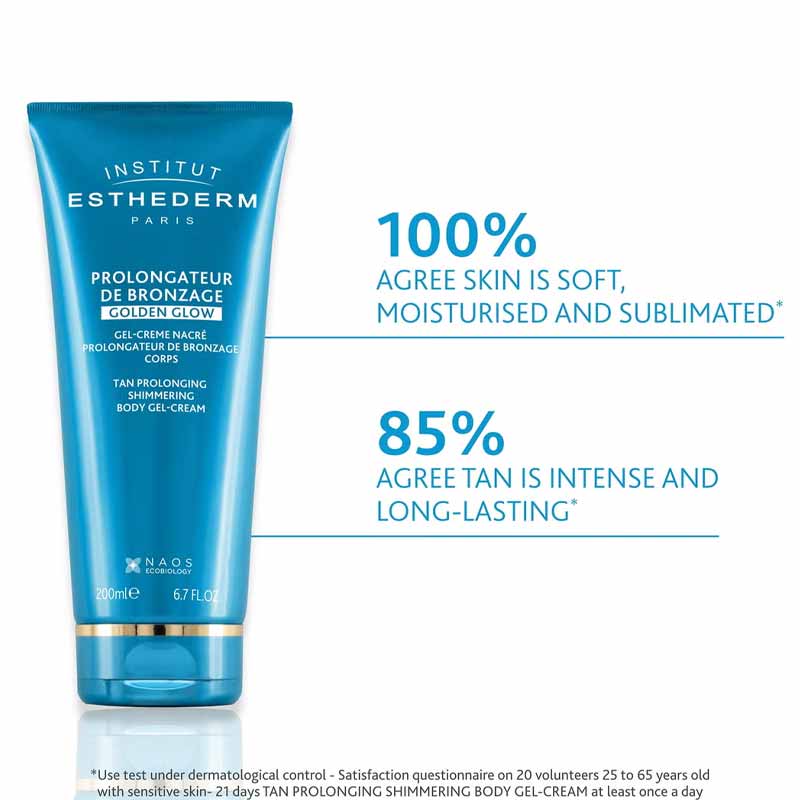 Tan Prolonging After Sun Shimmering Body Gel Cream by Institut Esthederm