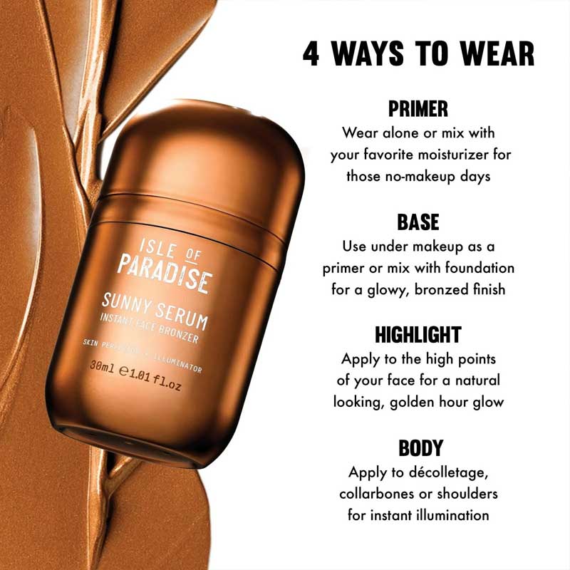 Sunny Serum Instant Face Bronzer by Isle of Paradise