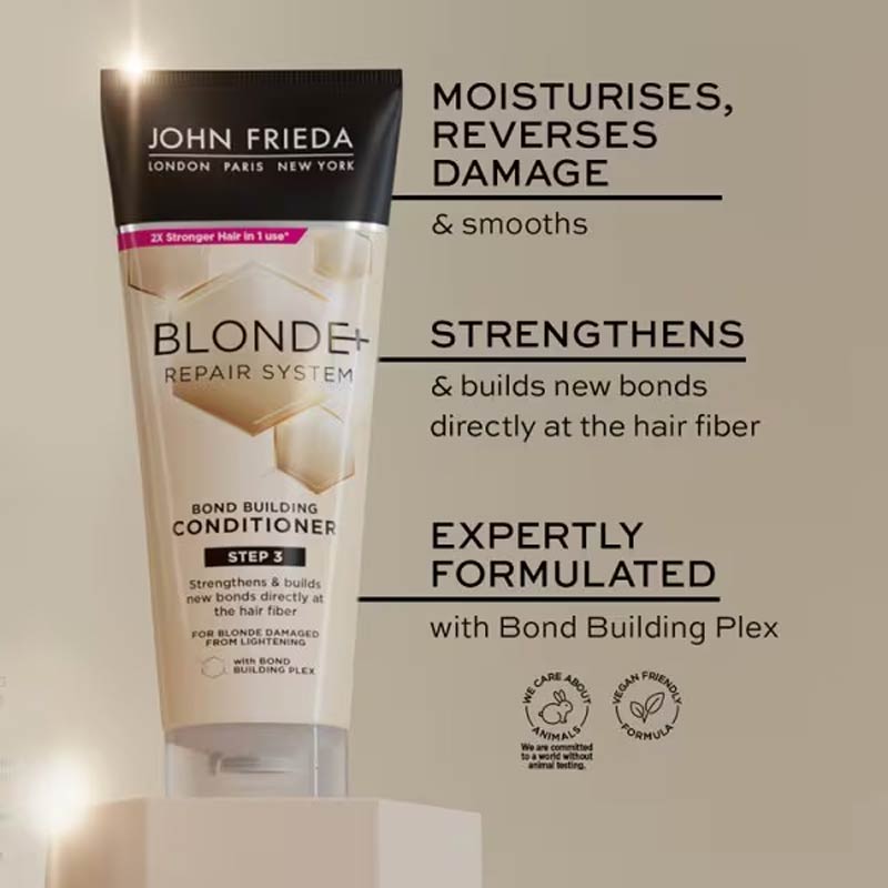 Blonde+ Repair System Bond Building Conditioner by John Frieda