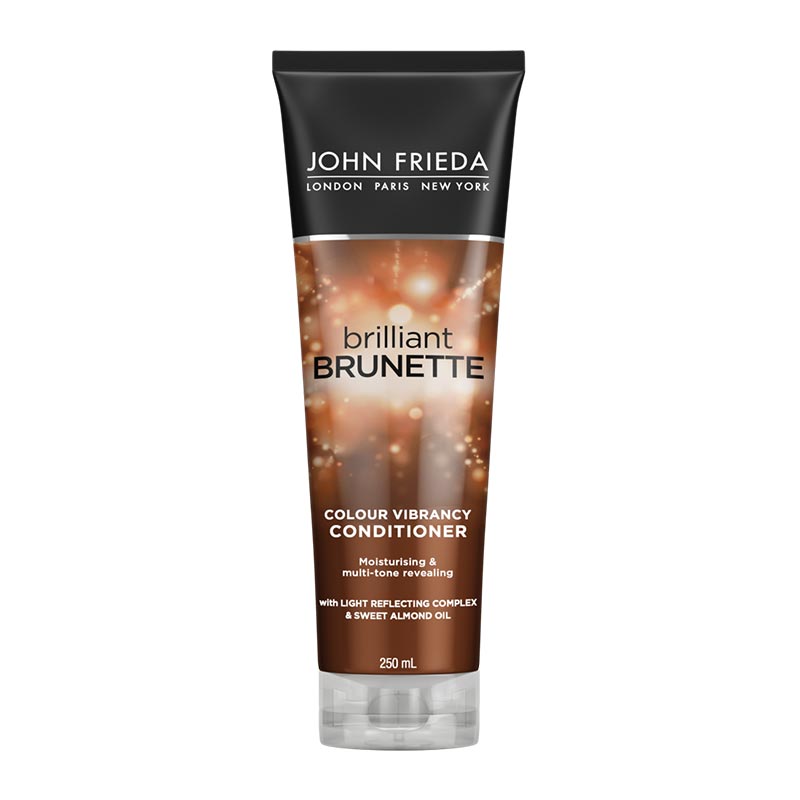 Brilliant Brunette Colour Vibrancy Conditioner For Dry Hair by John Frieda