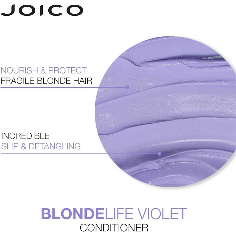 Blonde Life Violet Conditioner For Cool Toned Blonde Hair by Joico
