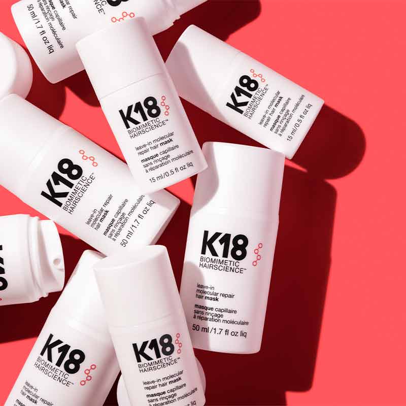 Leave-in Molecular Repair Hair Mask Travel Size by K18