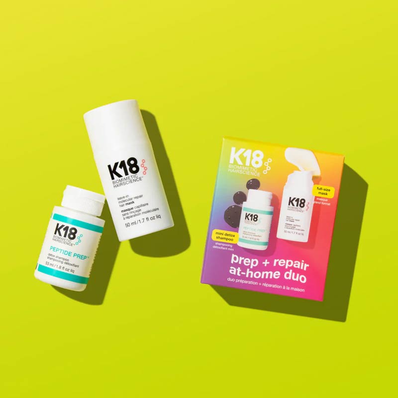 Prep + Repair At Home Duo by K18