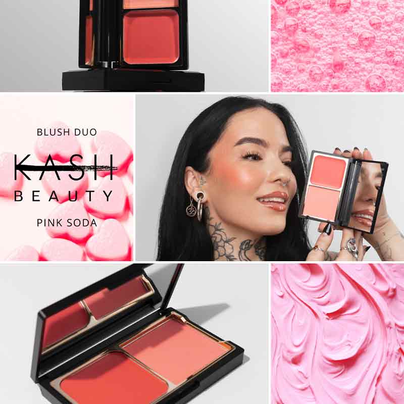Cream & Powder Blush Duo by KASH Beauty