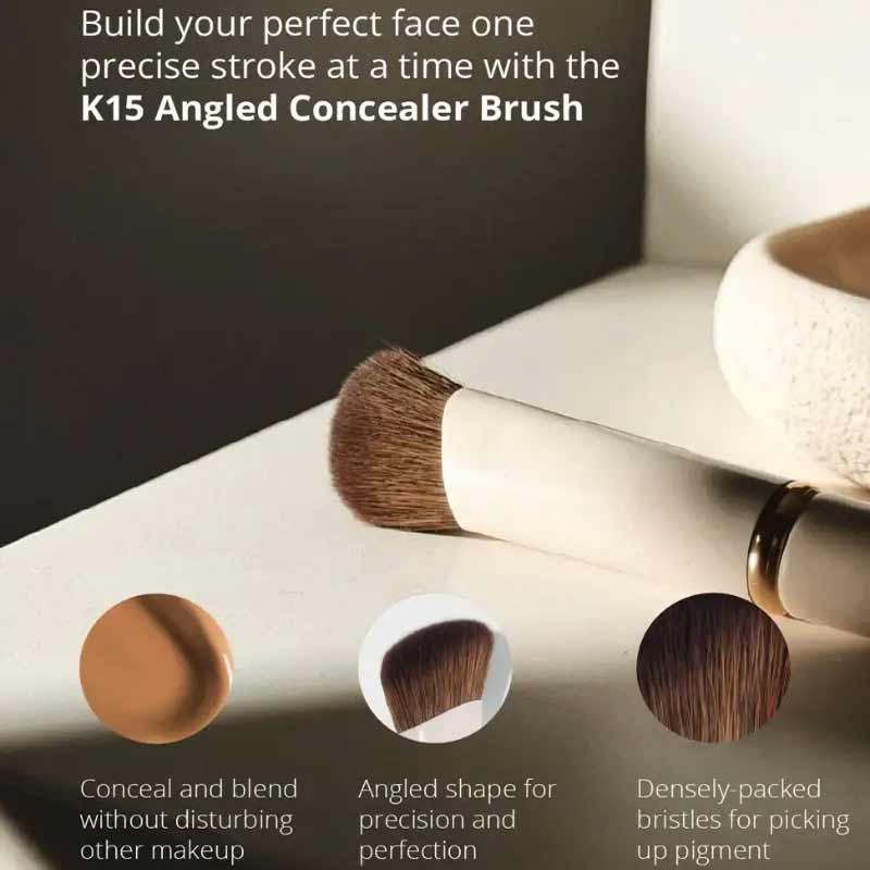 K15 Angled Concealer Brush by KASH Beauty