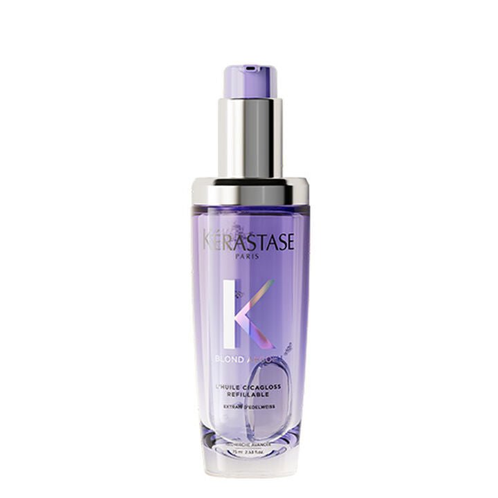 Blond Absolu Huile Cicagloss Hair Oil In Refillable Bottle by Kérastase