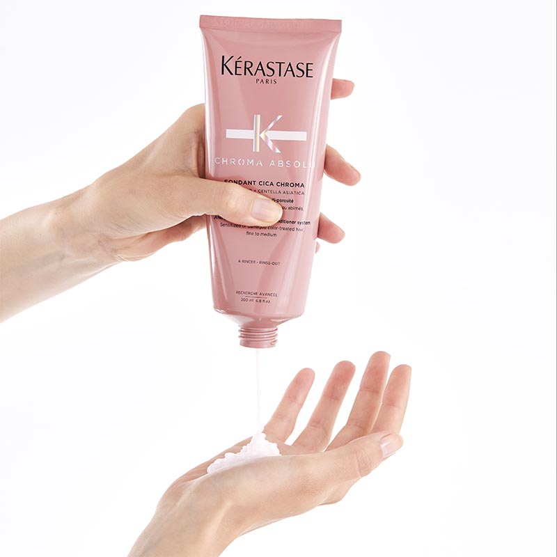Chroma Absolu Fondant Cica Chroma Conditioner For Coloured Hair by Kérastase