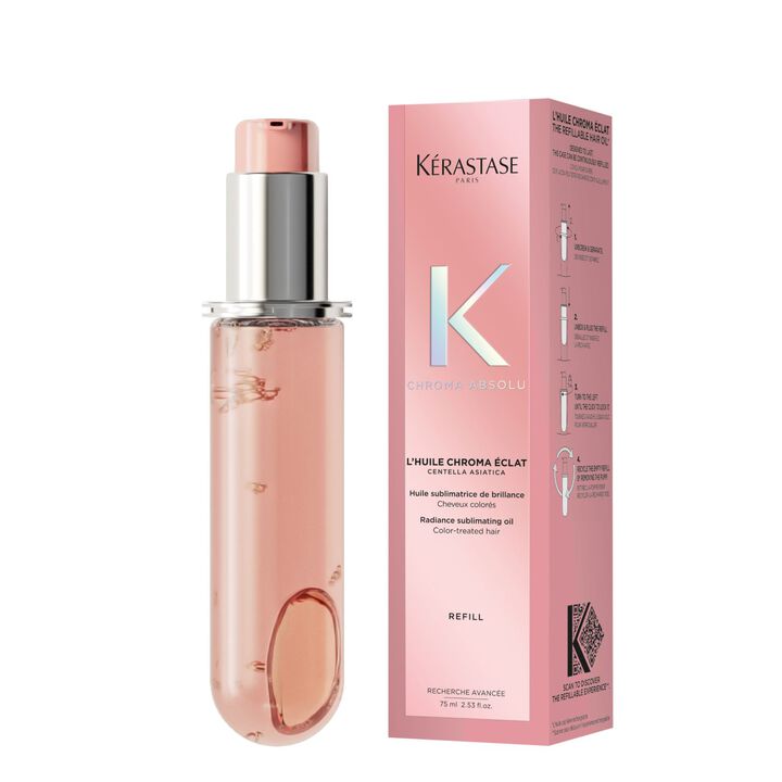 L'Huile Chroma Éclat Hair Oil For Coloured Hair Refillable by Kérastase