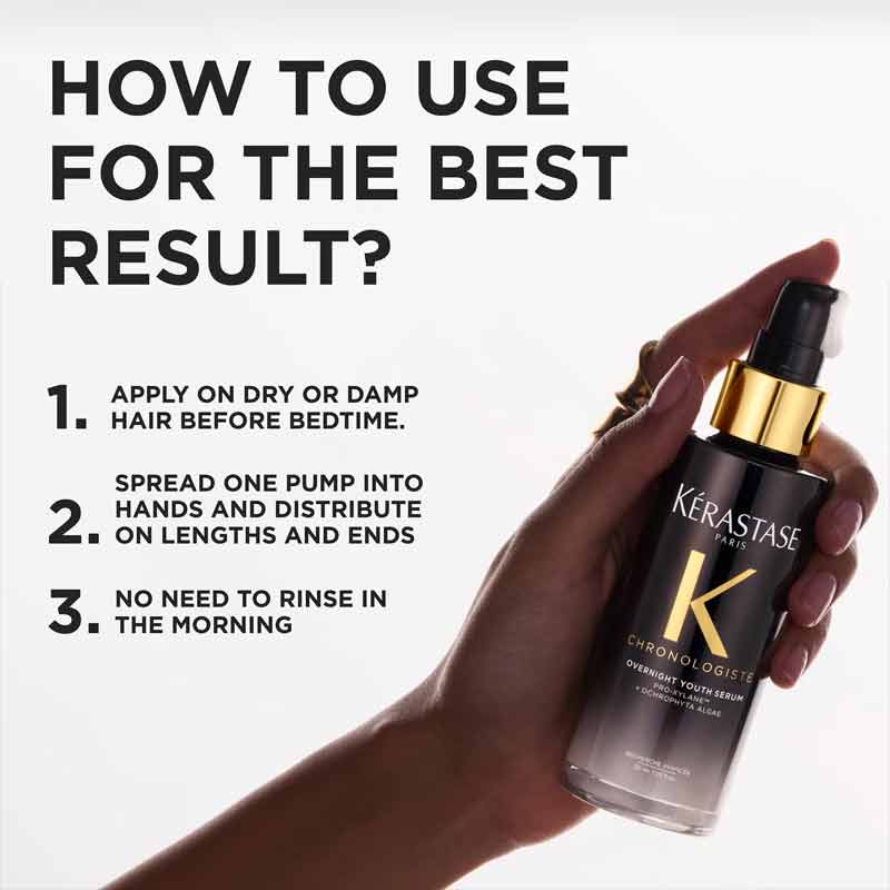 Chronologiste Overnight Youth Hair Serum by Kérastase