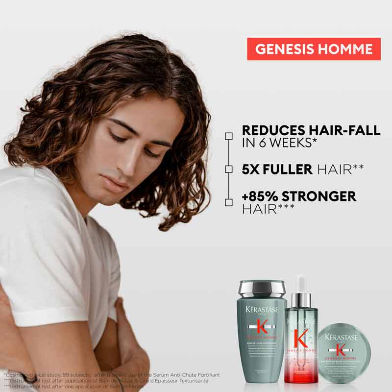 Genesis Homme Thickness Boosting Shampoo for Men by Kérastase