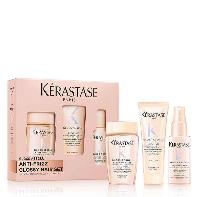 Gloss Absolu Anti-Frizz Glossy Hair Gift Set by Kérastase
