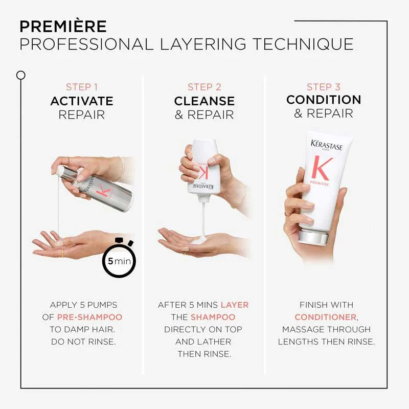 Première Decalcifying Repairing Shampoo Conditioner + 3 Free Minis by Kérastase