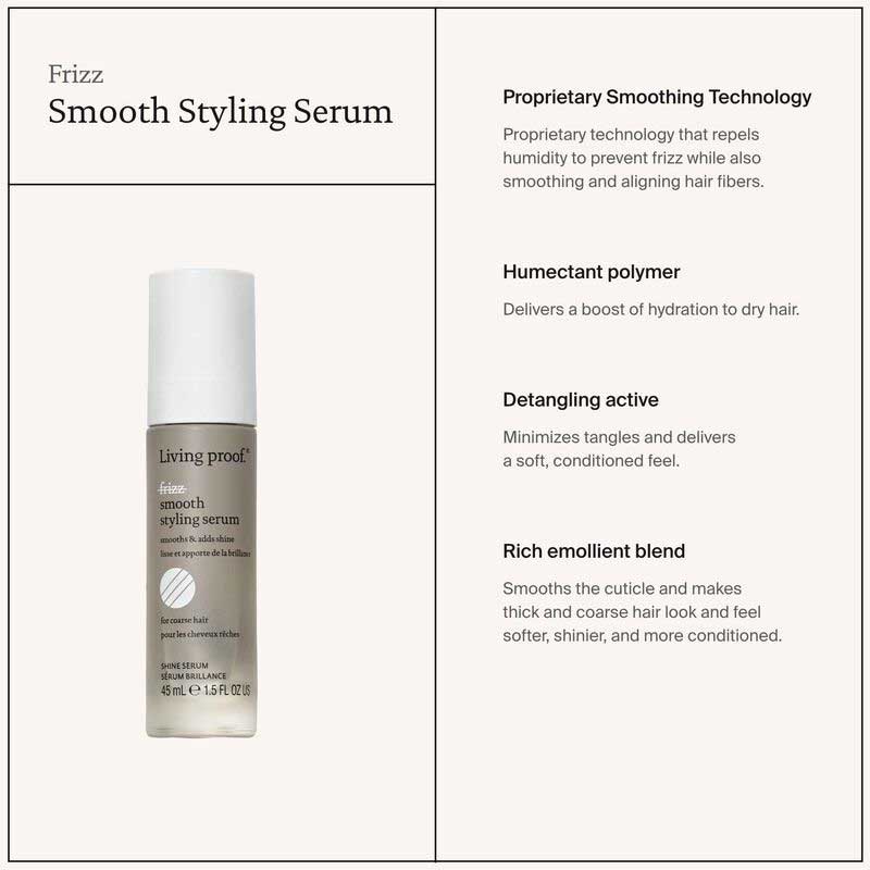 No Frizz Smooth Styling Serum by Living Proof