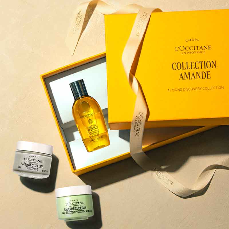 Almond Discovery Collection by L'Occitane
