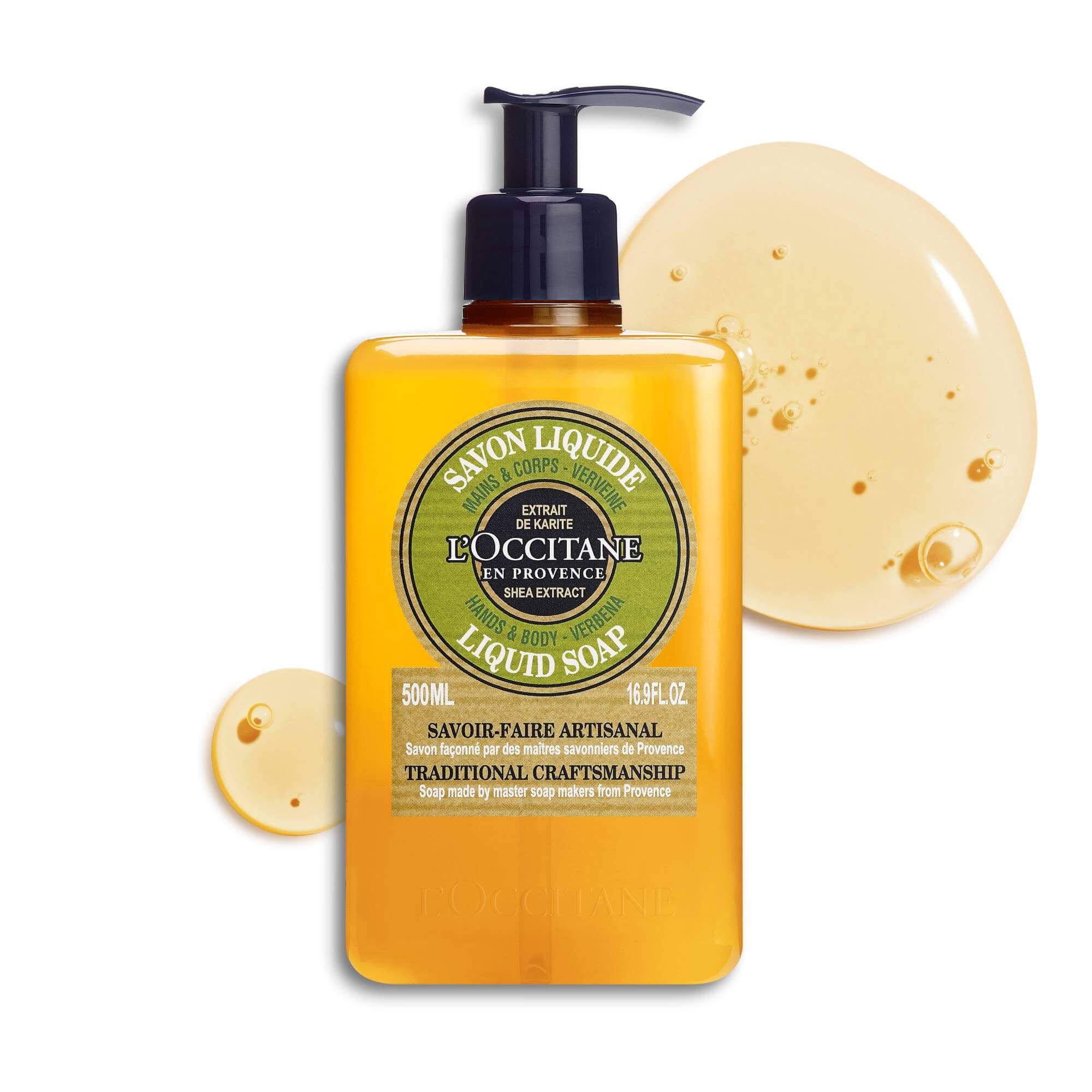 Shea Verbena Hands & Body Liquid Soap by L'OCCITANE