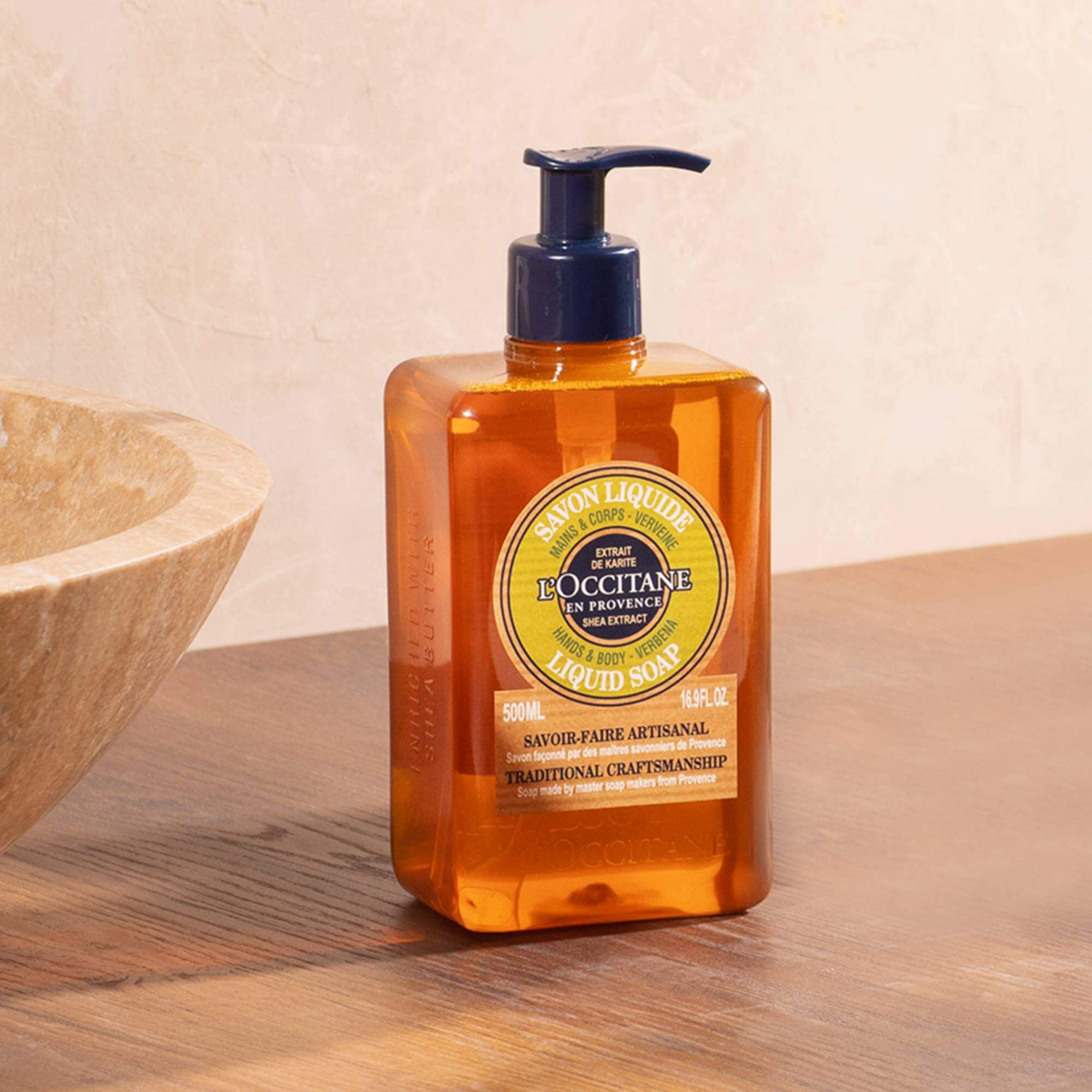 Shea Verbena Hands & Body Liquid Soap by L'OCCITANE