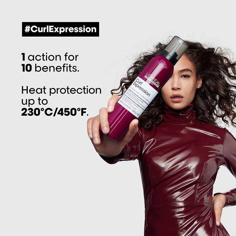 Curl Expression 10 In 1 Professional Cream-In-Mousse For Curls & Coils by L'Oréal Professionnel