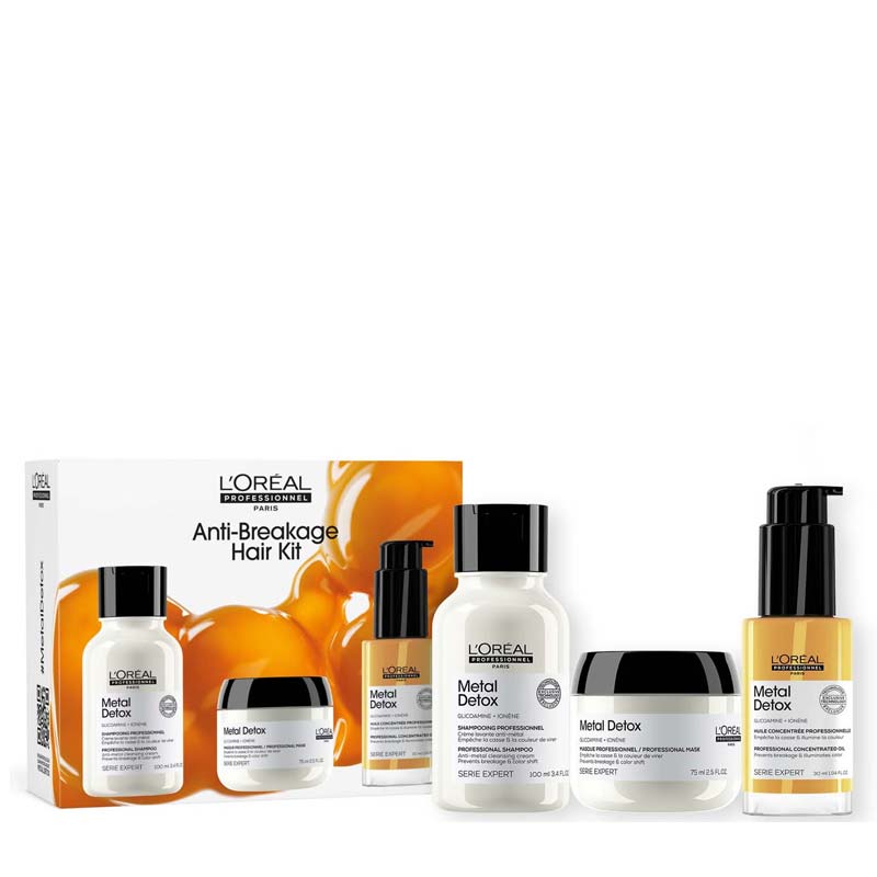 Metal Detox Anti-Breakage Mini Trio Kit For Colour-Treated Hair by L'Oréal Professionnel