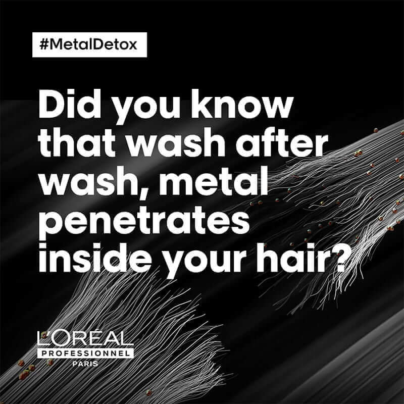 Metal Detox Anti-Metal Cleansing Cream Shampoo by L'Oreal Professionnel