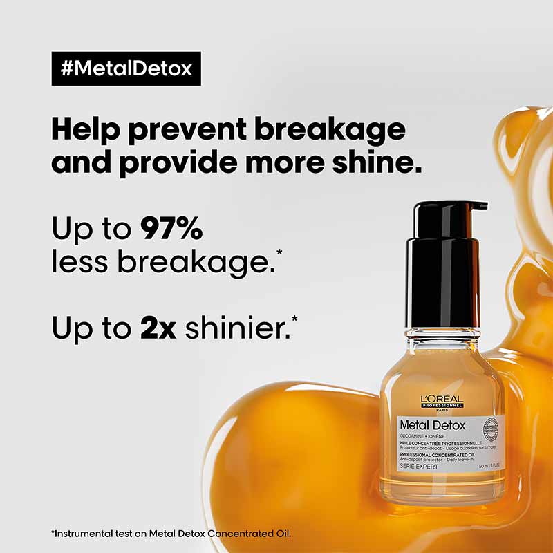 Metal Detox Shampoo Mask & Oil Trio by L'Oréal Professionnel