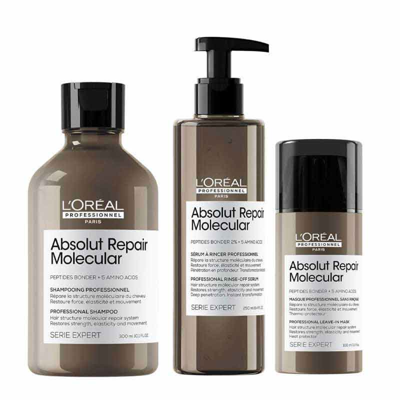 Serie Expert Absolut Repair Molecular Complete Set by L'Oreal Professionnel