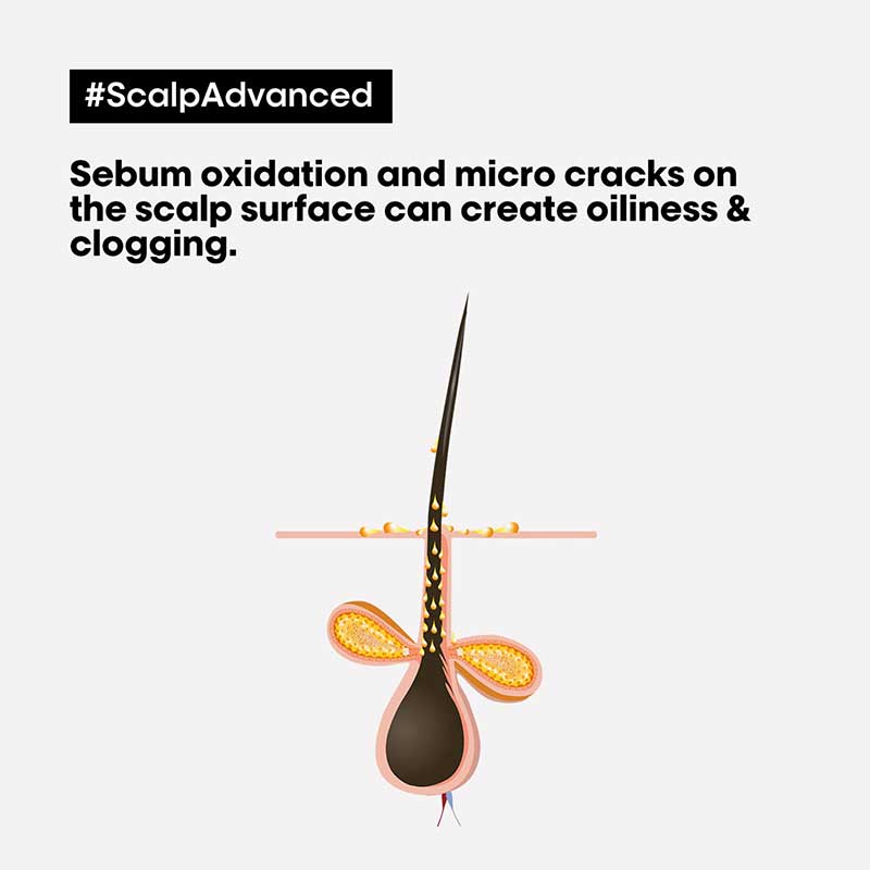 Scalp Advanced Anti-Oiliness 2-in-1 Deep Purifier Clay Hair Mask by L'Oréal Professionnel